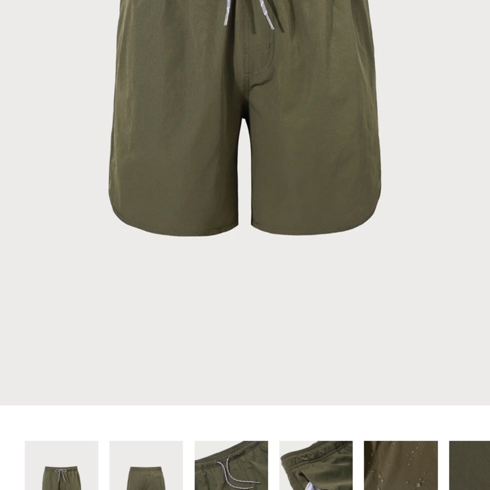 Two pairs of men’s lined Swim Trunks from Berlook, Brand New